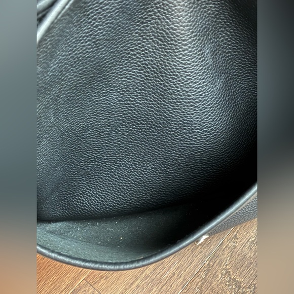 Hermes Black Leather Messenger Bag - Picture 10 of 13